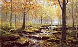 Gold Canvas Paintings - Autumn Gold Rush